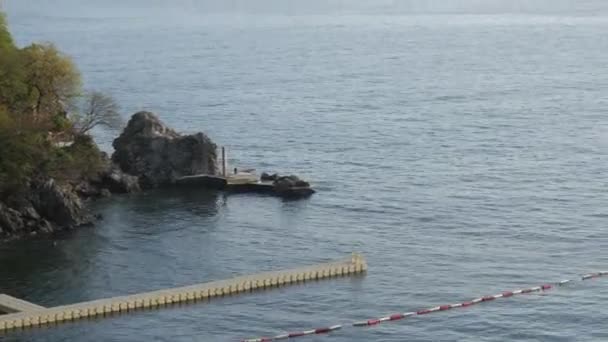 Lyx hotell komplex Dukley trädgårdar i Budva, Montenegro. Stora — Stockvideo