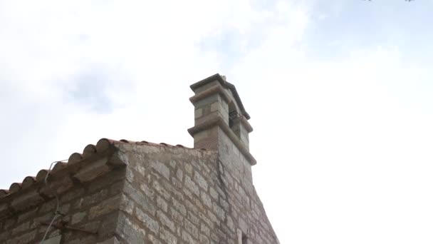 Chiesa in Montenegro, mare Adriatico — Video Stock