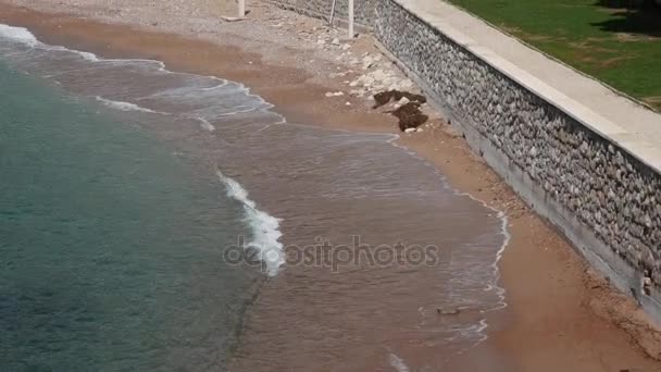 Villa Milocer je jedním z nejkrásnějších letovisek Bu — Stock video