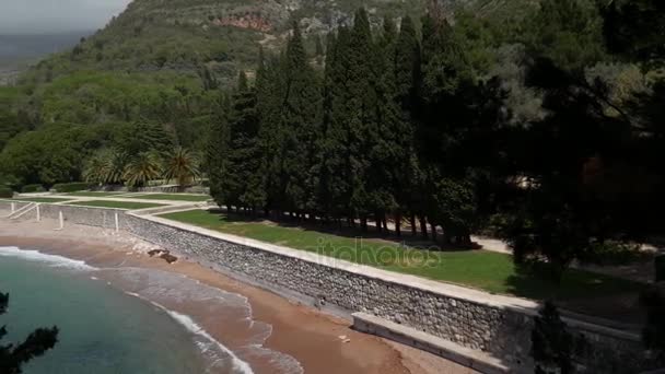 别墅米洛切尔是埠的最美丽的度假胜地之一 — 图库视频影像