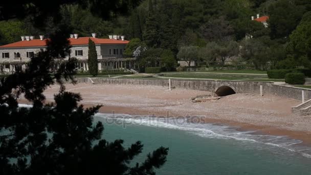 A Villa Milocer é um dos resorts mais bonitos do Bu — Vídeo de Stock