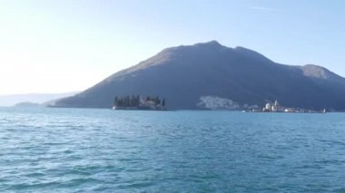 Gospa Adası od Skrpjela, Kotor Koyu'ndaki, Karadağ.