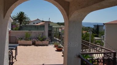 Split, Hırvatistan'da villa, Teras