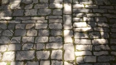 Bir taş tuğla duvar dokusu. Doğal dokular