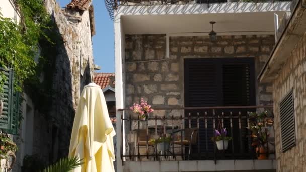 El casco antiguo de Trogir. Cerca de Split, Croacia . — Vídeos de Stock