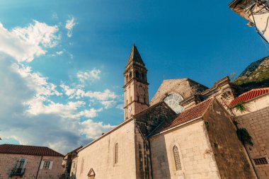 Aziz Nikolaos Kilisesi, tarihi kent Perast Karadağ