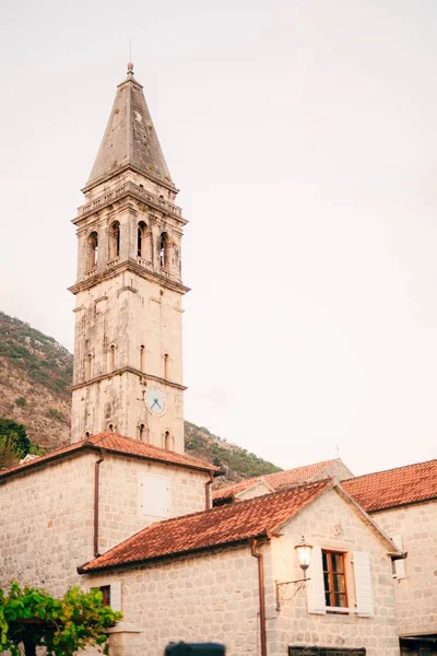 Gereja Nicholas Kota Tua Perast Montenegro — Stok Foto