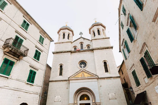 Gereja Gereja Santo Nikolas dari Kotor, Montenegro , — Stok Foto