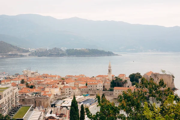 Budva óvárosa, Montenegro — Stock Fotó