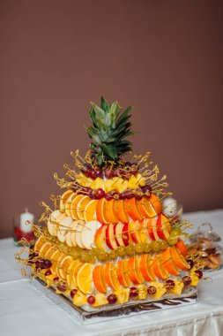 İşaretli bir restoranda yemek