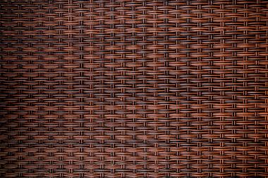 Eski hasır doku, yıpranmış Brown