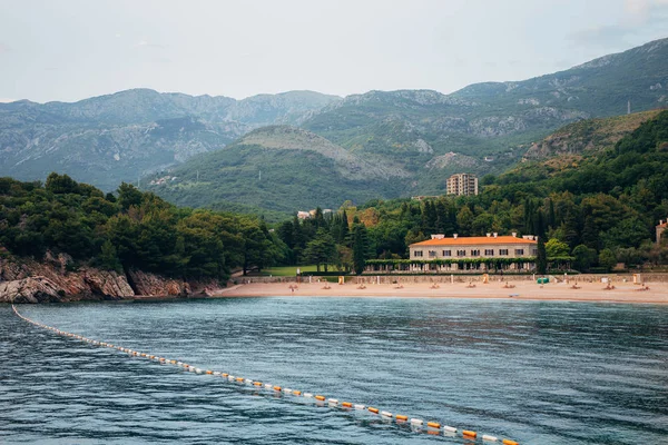 Pantai Queens dekat Villa Milocer di Montenegro — Stok Foto