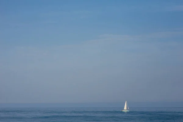 Iates e barcos no Mar Adriático — Fotografia de Stock