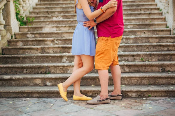 남자와 여자의 발 — 스톡 사진