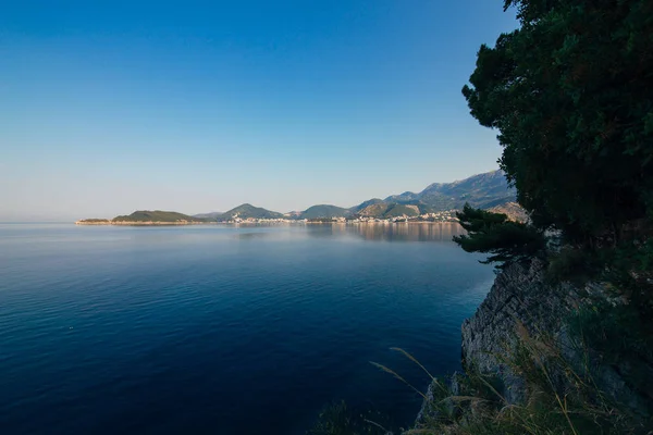 Panorama de la costa de Budva Riviera — Foto de Stock