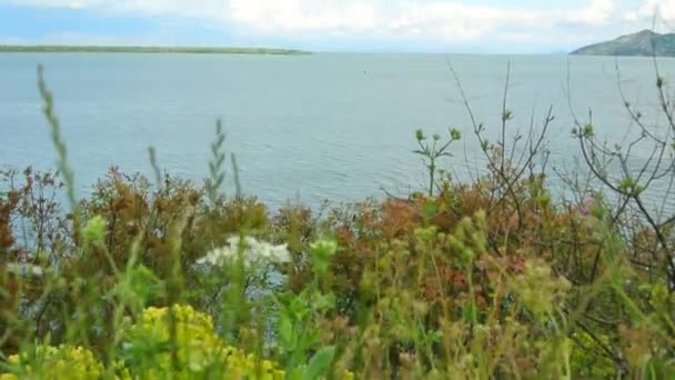 Đurađ Lake in Montenegro. Het grootste zoetwatermeer in de Ba — Stockvideo