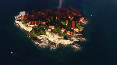 Sveti Stefan Adası, hava fotoğrafçılığı