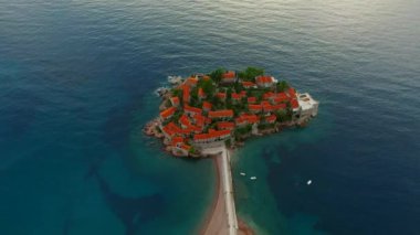 Sveti Stefan Adası, hava fotoğrafçılığı