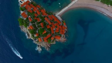 Sveti Stefan Adası, hava fotoğrafçılığı