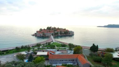 Sveti Stefan Adası, hava fotoğrafçılığı