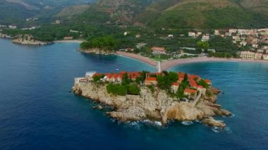 Sveti Stefan Adası, hava fotoğrafçılığı