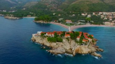 Sveti Stefan Adası, hava fotoğrafçılığı