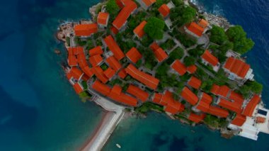 Sveti Stefan Adası, hava fotoğrafçılığı