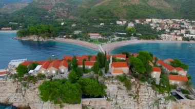 Sveti Stefan Adası, hava fotoğrafçılığı