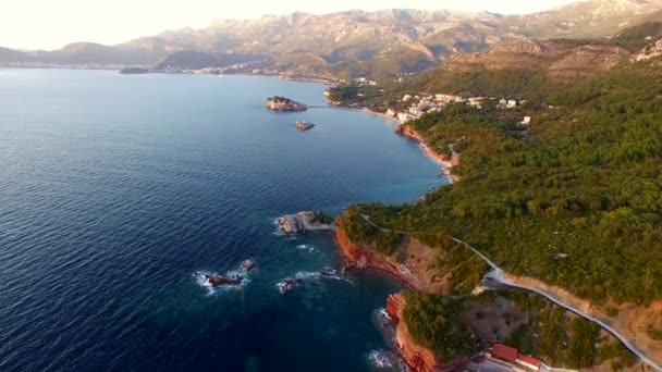 La plage "Crvena Glavica" au Monténégro 