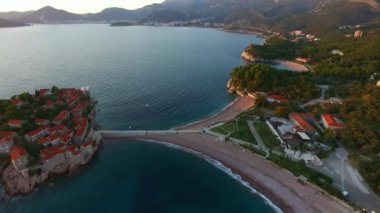 Sveti Stefan Adası, hava fotoğrafçılığı