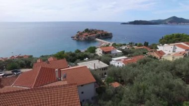 Sveti Stefan Adası, hava fotoğrafçılığı