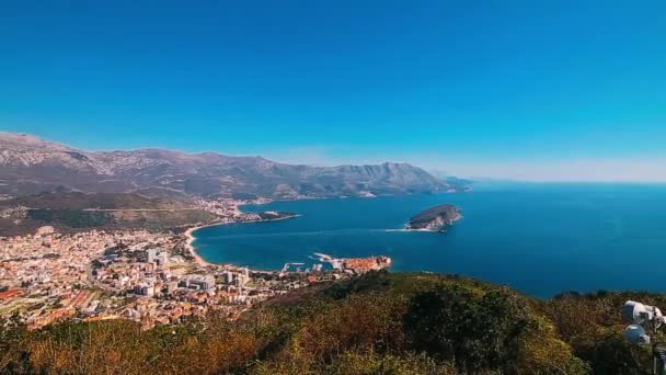 The Old Town of Budva — Stock Video