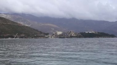 Budva, Karadağ'daki lüks otel kompleksi Dukley. İle çekim