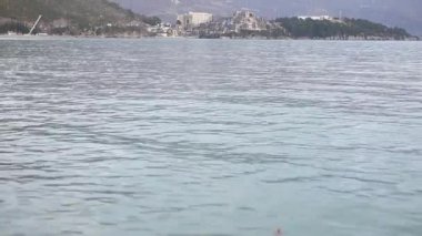 Budva, Karadağ'daki lüks otel kompleksi Dukley. İle çekim