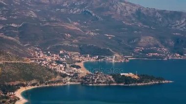 Budva, Karadağ'daki lüks otel kompleksi Dukley. İle çekim