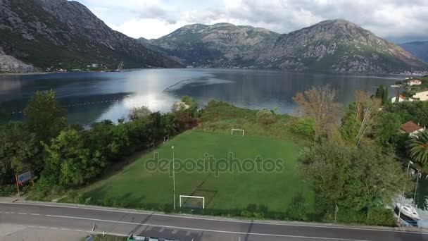 Kotor bay i montenegro — Stockvideo