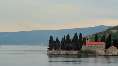 Gospa Adası od Skrpjela, Kotor Koyu'ndaki, Karadağ.