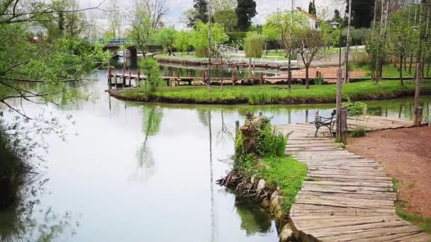 Lac au Monténégro, le village de Morin — Video