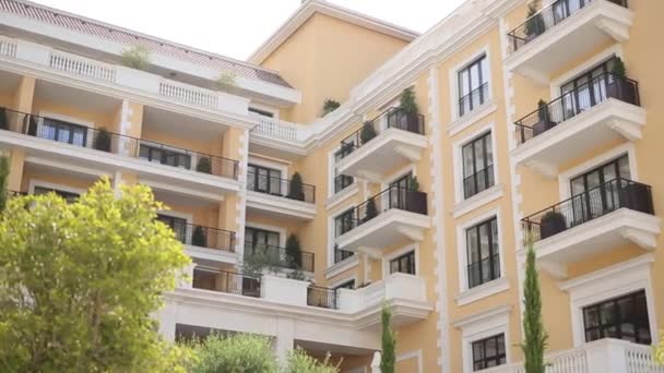 Regent Hotel, Tivat, Montenegro, Porto Montenegro — Stok video