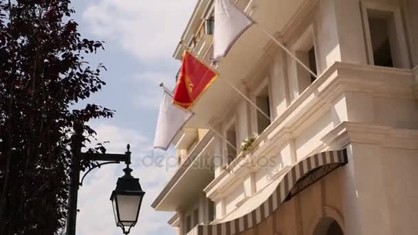 Regent Hotel, Tivat, Montenegro, Porto Montenegro — Stock videók