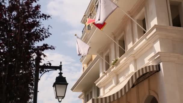 Regent Hotel, Tivat, Montenegro, Porto Montenegro — Stockvideo