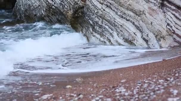 "Queens Beach "nel territorio del parco Milocer, vicino alla v — Video Stock