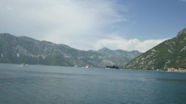 Gospa Adası od Skrpjela, Kotor Koyu'ndaki, Karadağ.