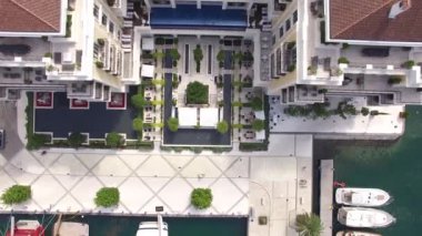 Regent Hotel, Tivat, Karadağ, Porto Karadağ alan. Hava s
