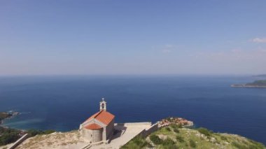 Kilise St. Sava, Karadağ, Sveti Ste Adası yakınlarında