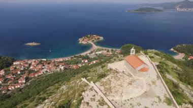 Kilise St. Sava, Karadağ, Sveti Ste Adası yakınlarında