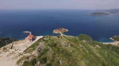 Kilise St. Sava, Karadağ, Sveti Ste Adası yakınlarında