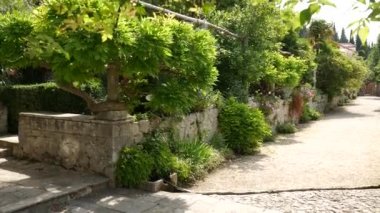 Botanik Bahçesi, Botanik Bahçesi, Botetum Trsteno, Hırvatistan. Tahtlar için film konumu oyunu
