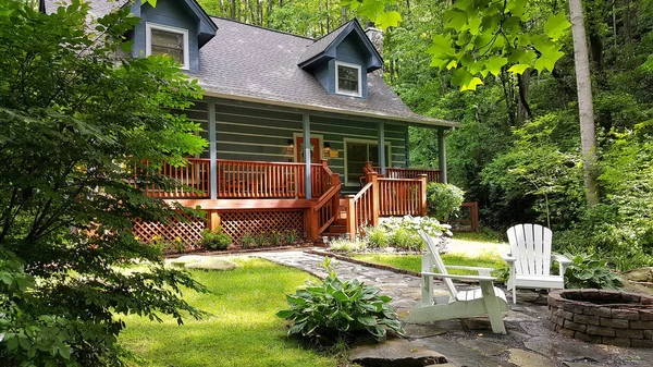 Gezellige hut In North Carolina — Stockfoto