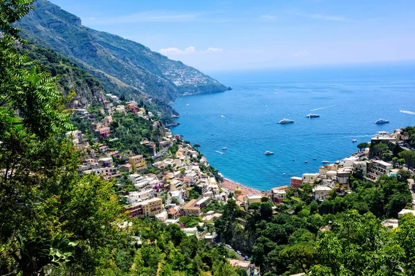 Malerischer Blick auf die Amalfi-Küste — Stockfoto